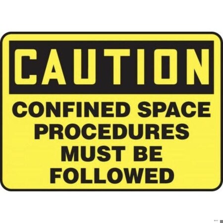 Accuform OSHA CAUTION SAFETY SIGN NONPERMIT MCSP617VA MCSP617VA